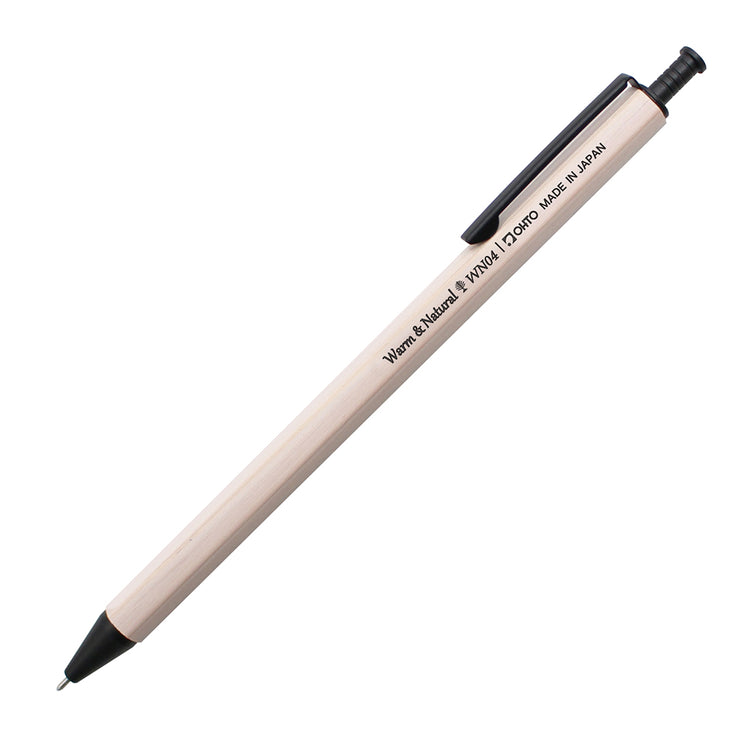 OHTO WOODEN GEL PEN 0.4 WHITE (WN04-G4-WT)