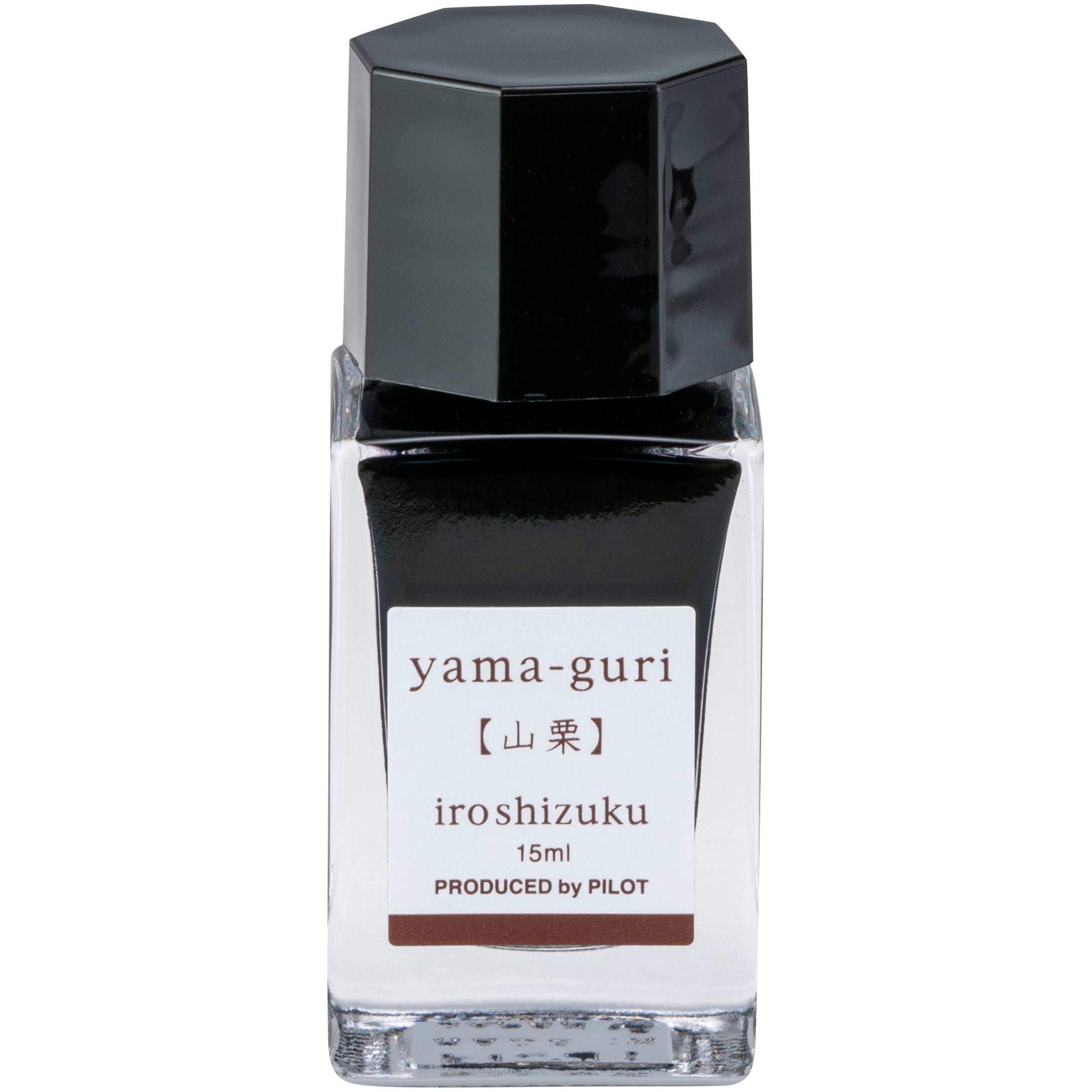 FP INK IROSHIZUKU 15ML BOTTLES YAMA-GURI (DARK BROWN) (INK15YG)