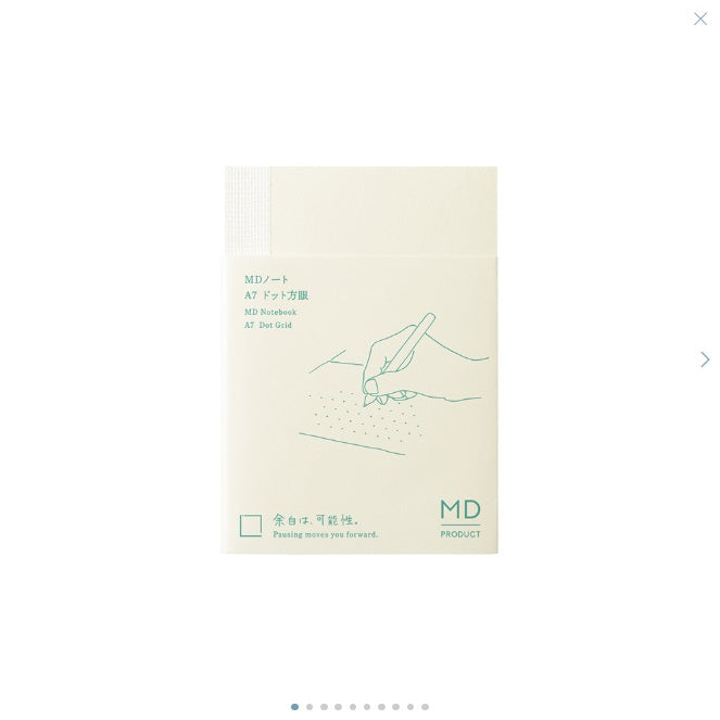 MD NOTEBOOK A7 DOT GRID (15375006)