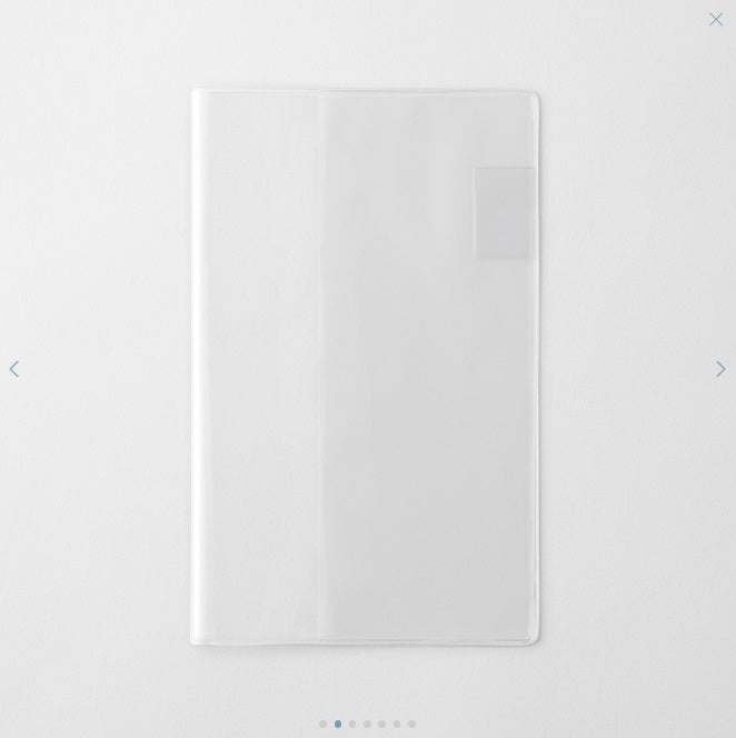 MD NOTEBOOK COVER B6 SLIM CLEAR A (35659006)
