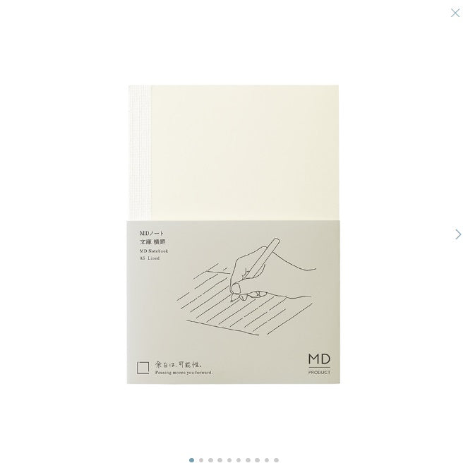 MD NOTEBOOK A6 LINED B (15377006)