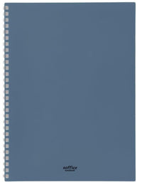 SOFFICE NOTEBOOK SEMI B5 SIZE SLATE BLUE (N3204-11)