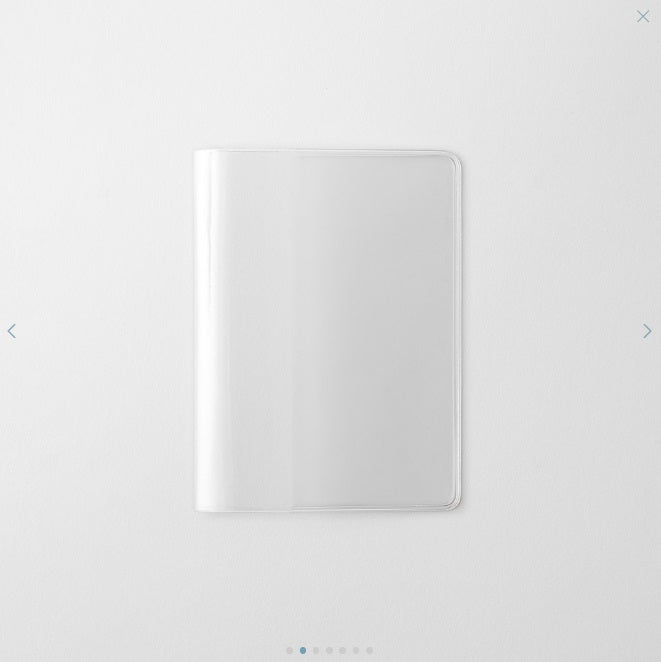 MD NOTEBOOK COVER A7 CLEAR A (35657006)