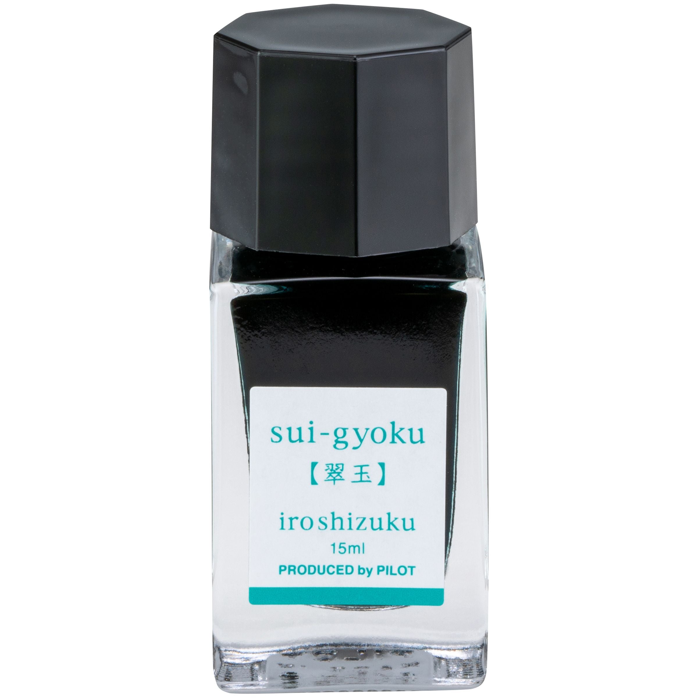 FP INK IROSHIZUKU 15ML BOTTLES SUI-GYOKU (EMERALD GREEN) (INK15SU)